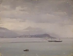 Quiet Prints: Boat on Lake Maggiore (Battello sul Lago Maggiore)