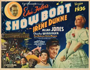 2015 Prints: SHOW BOAT, lobbycard, top left: Allan Jones