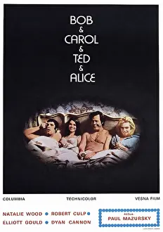 Culp Prints: BOB & CAROL & TED & ALICE, US poster art