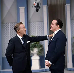 Hope Prints: BOB HOPE COMEDY SPECIAL, from left: Bing Crosby, Bob Hope, (aired December 13, 1963)