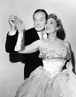 Hope Prints: THE BOB HOPE SHOW, from left: Bob Hope