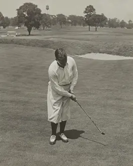 Swing Prints: Bobby Jones, winner of 1929 National Open Golf Championship