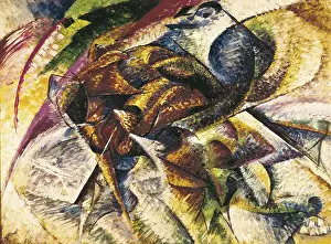 Pleasure Prints: BOCCIONI, Umberto (1882-1916). Dynamism of a Cyclist