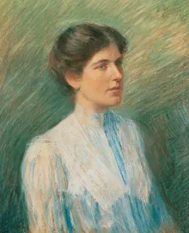 Ribbon Prints: Boccioni Umberto, Portrait of a Woman