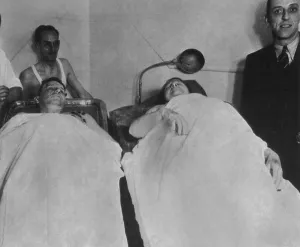 Barker Prints: The bodies of Freddie and Ma Barker in the Oklawaha