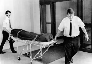 Airports Prints: Body of one of two airline hijackers killed in by an FBI agent