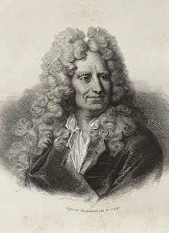 Iber1405nophotog Prints: BOILEAU, Nicolas, also called 'Boileau-Despreaux' (1631-1711)