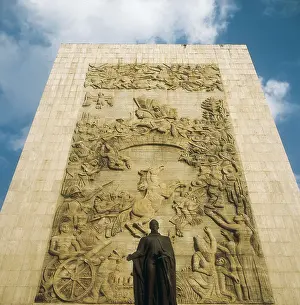 Venezuela Prints: BOLIVAR, Simn (1783-1830). Commemorative monument to the Battle of Bocay (7th August 1819)