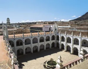 Bolivia Prints: BOLIVIA. CHUQUISACA. Sucre. Church of San Felipe Neri (neoclassica)