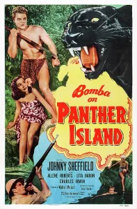 Sheffield Prints: BOMBA ON PANTHER ISLAND, US poster