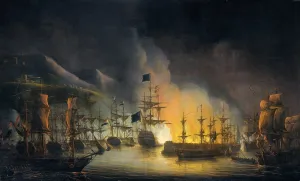 Port Prints: Bombardment of Algiers by the United Anglo-Dutch Naval Squadron