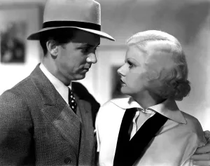 Looking Into Eyes Prints: BOMBSHELL, Lee Tracy, Jean Harlow, 1933
