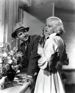 BOMBSHELL, Lee Tracy, Jean Harlow, 1933