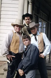 Roberts Prints: BONANZA, (clockwise from top): Pernell Roberts