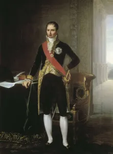 Corset Prints: BONAPARTE, Joseph (1768-1844). Oil on canvas