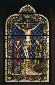 Glass And Enamelware Prints: BONINOGiovanni da (14th c.). Crucifixion