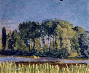 Symbolist Prints: BONNARDPierre (1867-1947). Banks of the Seine
