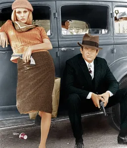 Films By Arthur Penn Prints: BONNIE AND CLYDE, from left: Faye Dunaway, Warren Beatty, 1967
