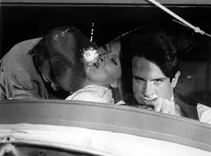 Shot Prints: BONNIE AND CLYDE, Michael J. Pollard, Faye Dunaway, Warren Beatty, 1967