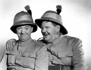 Scottish Prints: BONNIE SCOTLAND, Stan Laurel, Oliver Hardy [Laurel and Hardy], 1935