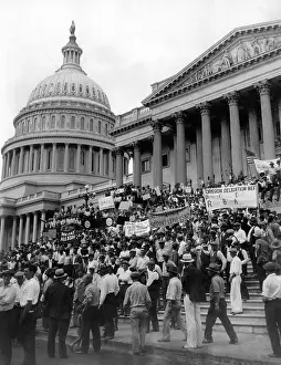 Jobless Prints: Bonus Army protests at the Capitol