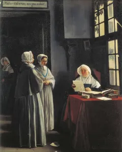 Friars Prints: BONVIN, Franois (1817-1887). The Letter of Recommendation