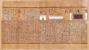 Al Uqsor Prints: Book of the Dead or Papyrus of Any. ca. 1275 BC. 19th Dinasty