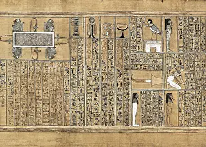 Luksor Prints: Book of the Dead or Papyrus of Any