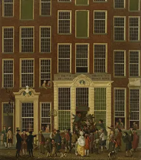 Isaac Prints: The Bookshop and Lottery Agency of Jan de Groot in the Kalverstraat in Amsterdam