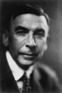Booth Prints: Booth Tarkington (1869-1946) American novelist, set many of his works in the Midwest. 1919