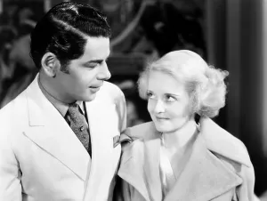 White Suit Prints: BORDERTOWN, from left, Paul Muni, Bette Davis, 1935