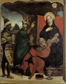 Childish Prints: BORGOA, Juan de (1465-1536). Adoration of the Magi