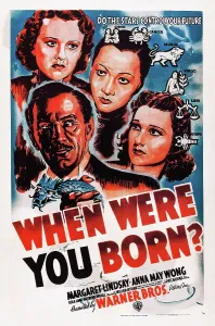Signs Prints: WHEN WERE YOU BORN, US poster art