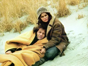 Beach Prints: BORN TO WIN, George Segal, Karen Black, 1971