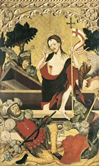 15th C Prints: BORRASSA, Lluis (1360-1425). Resurrection