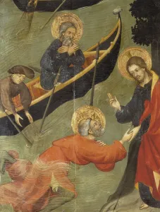 Terrassa Prints: BORRASSALlus (1360-1425). Altarpiece of Saint Peter