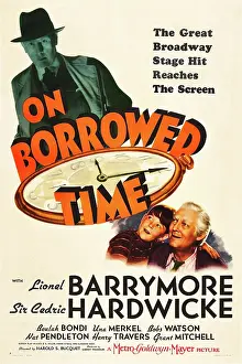Lionel Prints: ON BORROWED TIME, Cedric Hardwicke, Bobs Watson, Lionel Barrymore, 1939