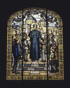 Teachings Prints: Bosco, Saint John (1815-1888). Italian priest and educator
