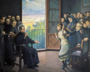 Teachings Prints: Bosco, Saint John (1815-1888). Italian priest and educator