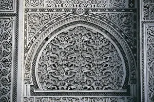 Complexity Prints: Bou Inaniyya Madrasa, 1350, 14th Century, stuccowork - Detail