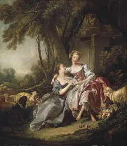 Boucher Prints: BOUCHER, Franois (1703-1770). The Love Letter