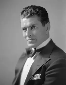 Formal Dress Prints: Boxer Gene Tunney dressed in a tuxedo