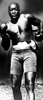 1910s Portraits Prints: Boxer Jack Johnson, ca. 1910s. Courtesy: CSU Archives/Everett Collection
