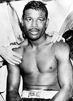 Sports Prints: Boxer Sugar Ray Robinson, (1921-1989)