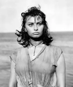 Pendant Prints: BOY ON A DOLPHIN, Sophia Loren, 1957