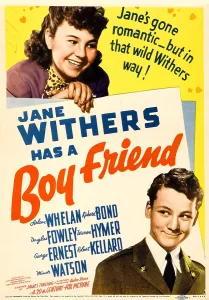 BOY FRIEND, top: Jane Withers on midget window card, 1939, TM and Copyright 20th Century Fox Film Corp. All rights reserved./courtesy Everett Collection