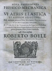 Chemist Prints: BOYLE, Robert (1627-1691)