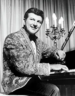 Playing Piano Prints: WHEN THE BOYS MEET THE GIRLS, Liberace, 1965