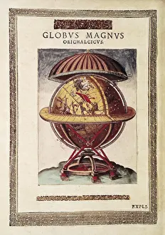Astronomical Prints: BRAHE, Tycho (1546-1601). Danish astronomer