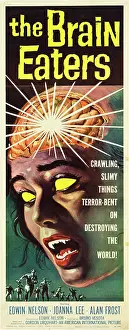 Images Dated 24th June 2013: THE BRAIN EATERS, insert poster, 1958